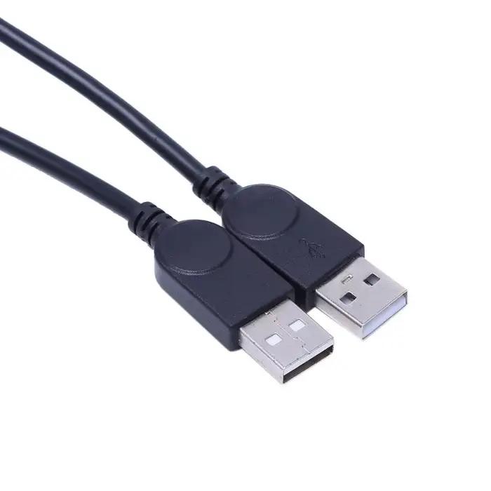 Adaptateur USB A femelle vers Double mâle câble chargeur Type A Double séparateur pour 3D printing et bureaux occasions spéciales