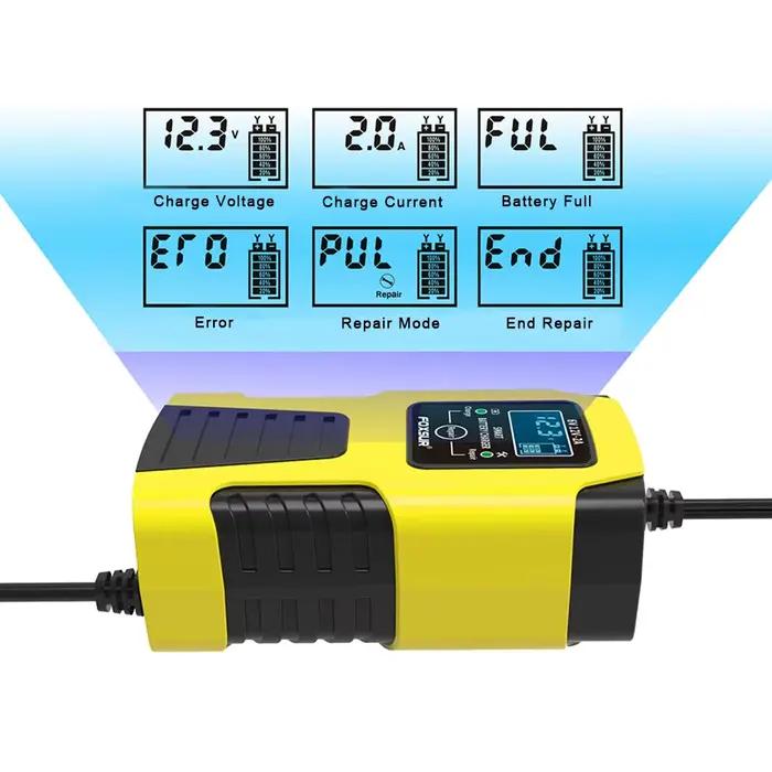 Chargeur de batterie de voiture 12V 2A