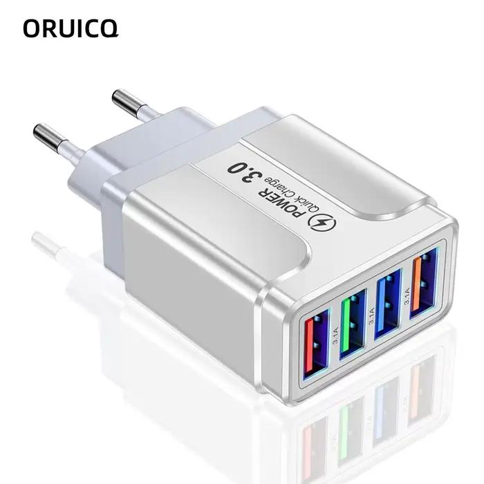 Chargeur mural USB rapide 3.0 pour téléphone portable