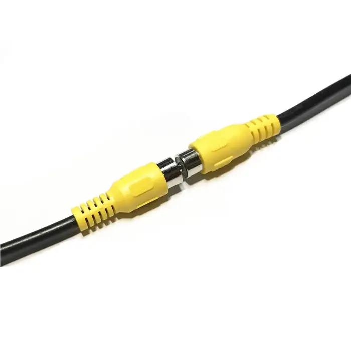 Câble Coaxial d'extension Audio-vidéo RCA 1m 3m 5m 1 Rca mâle à 1 Rca femelle pour HDTV