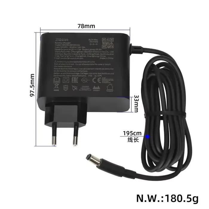 Chargeur de batterie d'origine pour trottinette électrique Ninebot E2 E2 Plus C2 C2 Pro C15 E8 E10 MI4 Lite 2e génération occasionnellement nécessaire pour maintenir la performance et la sécurité des déplacements