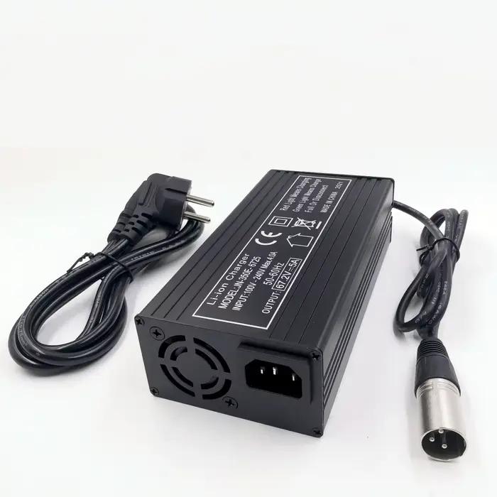 Chargeur rapide 60V 67.2V/5A pour batterie au lithium 16S 60V