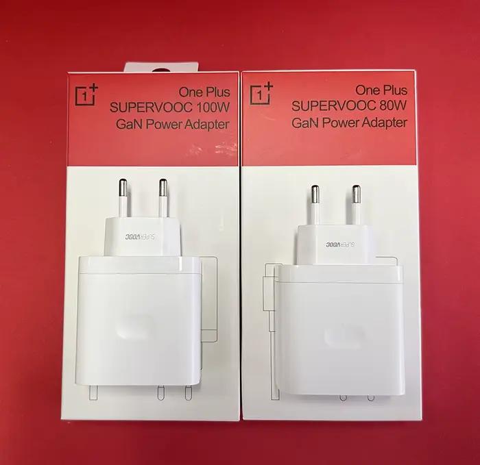 Oneplus SUPERVOOC 100W 80W chargeur Original Super VOOC adaptateur secteur EU One Plus 13 12 11 10 Pro Nord 5 4 CE4 3 pour OPPO Realme