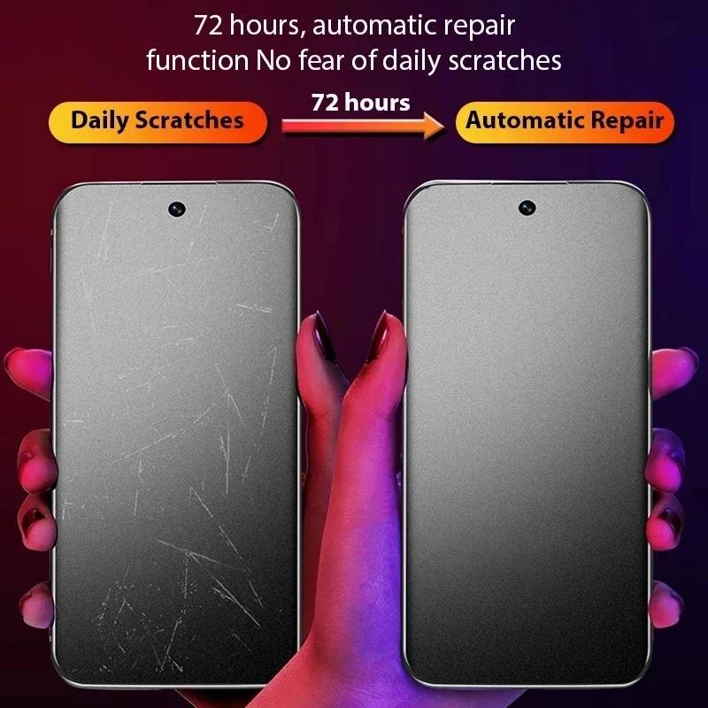 Film Hydrogel mat, 4 pièces, pour Samsung S20 S21 S22 S23 Ultra FE S8 S10 S9 Plus, protecteur d'écra