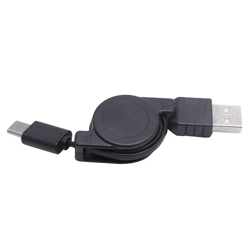 Câble chargeur rétractable USB Type C